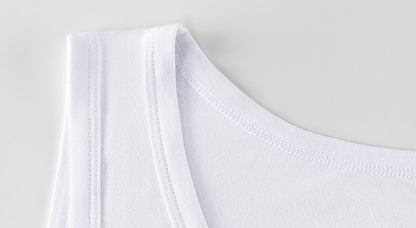 2Pcs/Pack Men's Tank Top Sleeveless Gym T-Shirt Man Vest Solid Color Compression Undershirts Men Tops High-Quality Bamboo Fiber