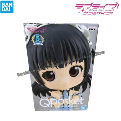 Em Estoque Bandai Original Box Kit Garagem Modelo Lovelive Qposket Sakurauchi Riko Ruby Kurosawa Tsushima Yoshiko Personagens de Anime