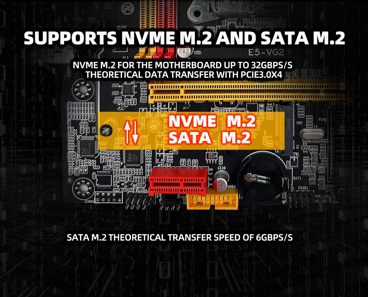 Placa-mãe ZSUS X79 VG2 LGA 2011 Slot Suporta Processador Intel Xeon v1 v2 CPU Memória Desktop DDR3 M.2 NVME SATA 2.0