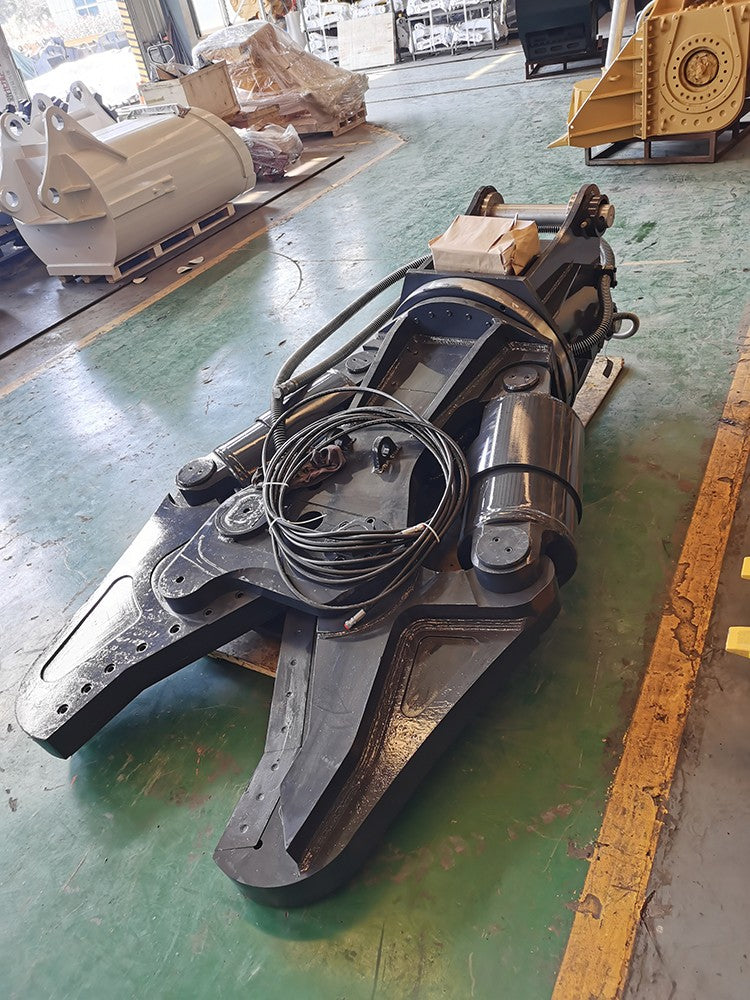 China Durable Construction Metal Processing Double Cylinder Hydraulic Shear