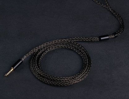OPENHEART 16 Core Headphone Cable XLR 4.4mm 2.5mm 6.35mm Cable For Sennheiser HD580 HD600 HD650 hd545 hd565 hd535 HD660S HD6XX