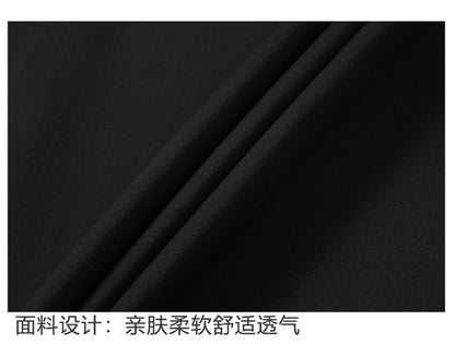 Ice Silk Summer Men's Dress Shirt Turn Down Collar Business Elastic Classic Top Male Plus Size Stretch 6XL 8XL 7XL 9XL 10XL 11XL