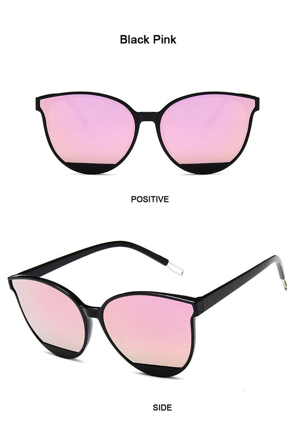New Arrival 2025 Fashion Sunglasses Women Vintage Metal Mirror Classic Vintage Sun Glasses Female Oculos De Sol Feminino UV400