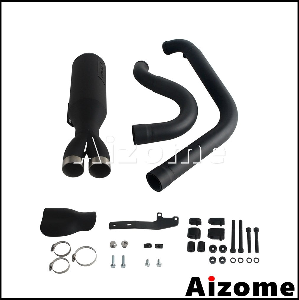 Slip On For Harley Road Glide FLTRU FLTRX FLTRXS FLTRK FLTRXST FLTRXP FLTRXSTSE 17+ Motorcycle Exhaust Modified Muffler Escape