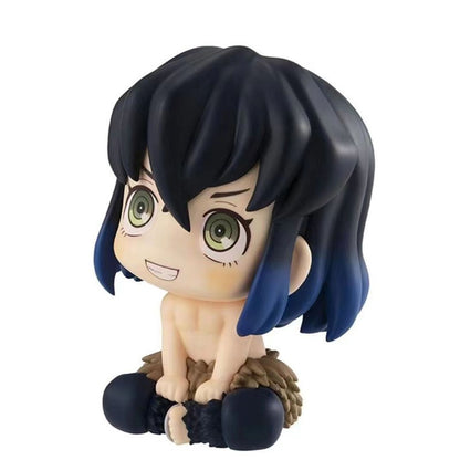 Anime Demon Slayer Boneco de Brinquedo 6cm Nezuko Tanjirou Zenitsu Inosuke Kyoujurou Kanawo Action Figures Modelo Brinquedo Presente de Natal de Aniversário Infantil
