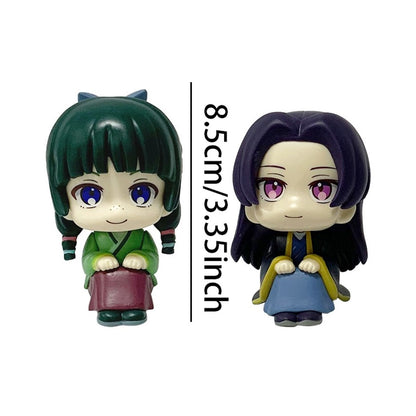 Figura de Anime Kusuriya no Hitorigoto de 8,5 cm Look Up Maomao Boneco de Ação Versão Q Jinshi Estatueta de PVC Coleção Modelo Brinquedos