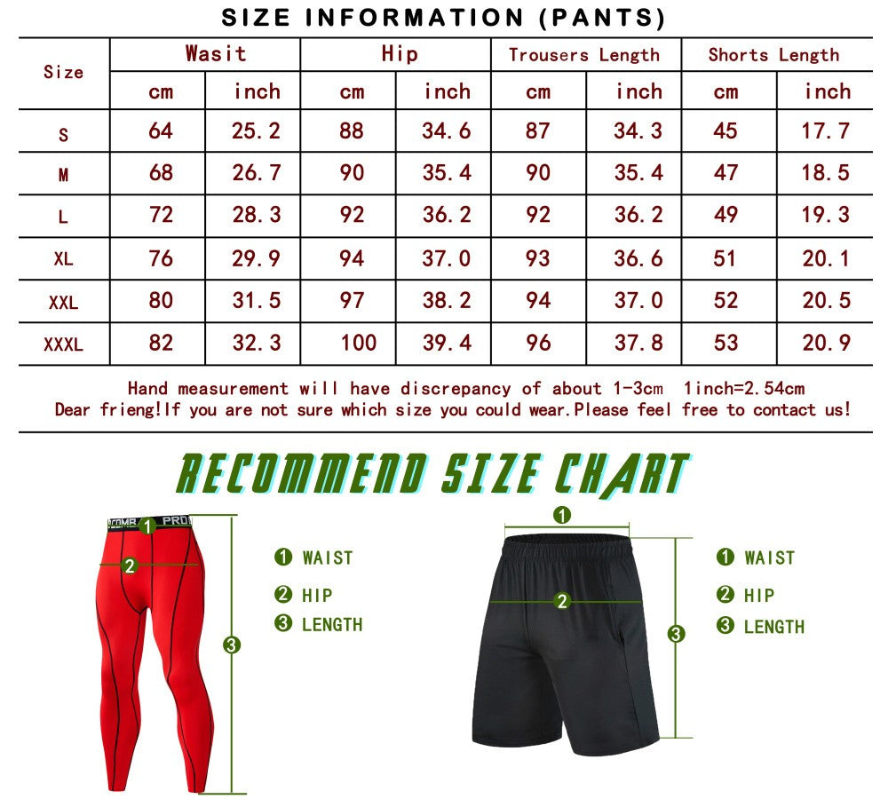 Thermal Man Underwear Set Spi/Der Compression T Shirt Leggings Yoga Sets Fitness