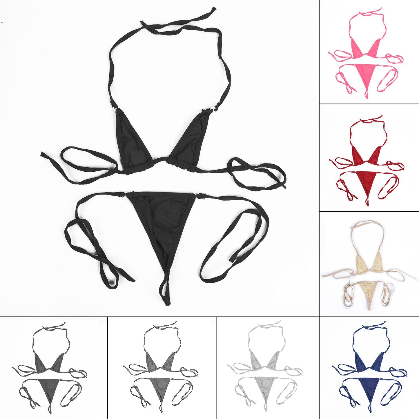 Sexy Bikini Swimsuit Women 2 Piece Swimwear Bikini Set Brazilian Bathing Suit Summer Hot Girl Lingerie Set Swimming Beach Wear