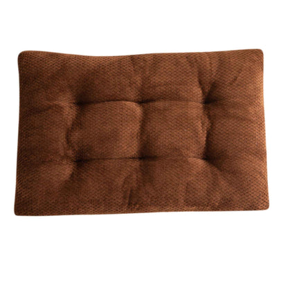 Colchonete Longo de Pelúcia para Animais de Estimação, Quente de Inverno, Confortável, Cama para Cachorros, Cama para Gatos, Almofada para Ninho de Animais de Estimação