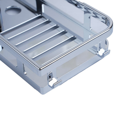 1 Bathroom Storage Shelf Bathroom Hanging Pole Shower Basket Tidy Storage Shelf 285x110mm Organiser Tray Rack Bathroom Fitting