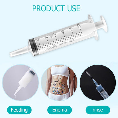 Seringa de 60/100/150 ML Reutilizável para Carne de Churrasco Injetor de Marinada Nutriente Seringa Medidora Estéril para Aves, Animais de Estimação e Ferramenta de Alimentação