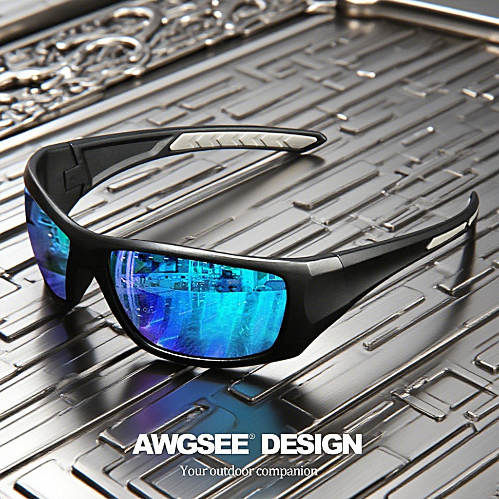 New Polarized Sports Sunglasses for Men Women Youth Baseball Cycling Running Driving Fishing Golf Motorcycle TAC Glasses