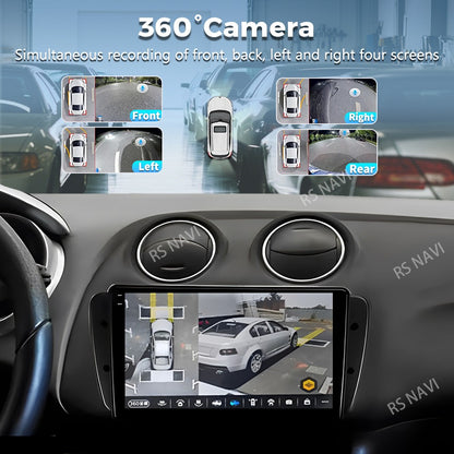 Android 15 For SEAT Ibiza 6J IV 4 2008 - 2015 2K QLED Stereo Car Radio Multimedia Video Player GPS AI Voice CarPlay Head Unit