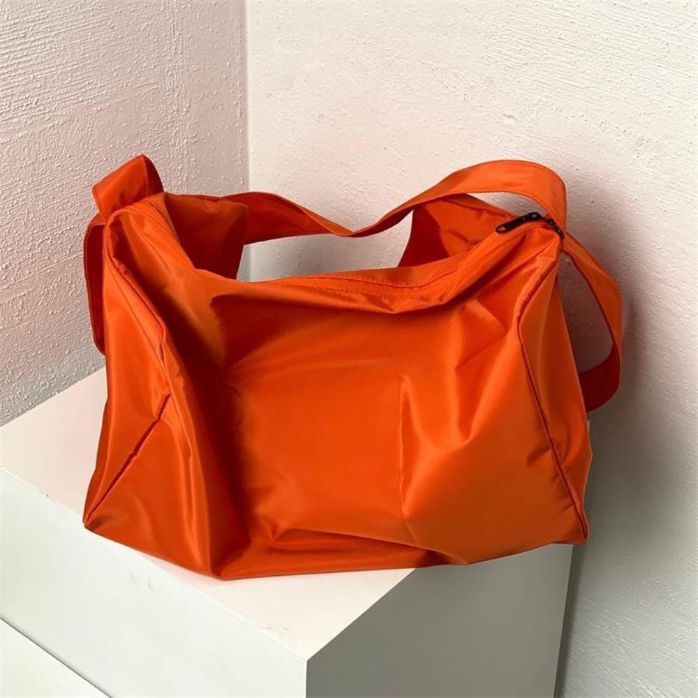 Nylon Yoga Training Bag Large Capacity Solid Color Sports Fitness Bags Multifunctional Waterproof Travel Tote Bag Outdoor