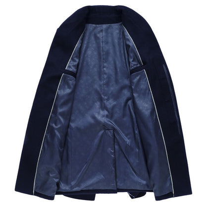 Oversized Men's Wool Overcoat 5XL High Quality Business Casual Winter Jacket Coat Men Clothing Woolen Coats A2F6009