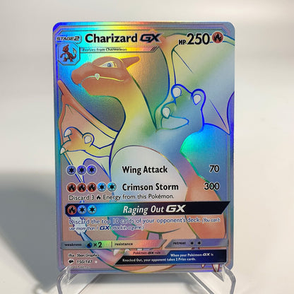 Cards Pokémon Charizard Charizard Brilhante Charizard Holográfico Charizard Ex GX VMX Hobbies Coleção Rara Cartas de Batalha Brinquedos Presentes