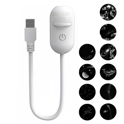 2-in-1 USB Ambient Light For Large Range Projection Atmosphere Multiple Scenes Adjustable Focus Distance Night Lighting Function