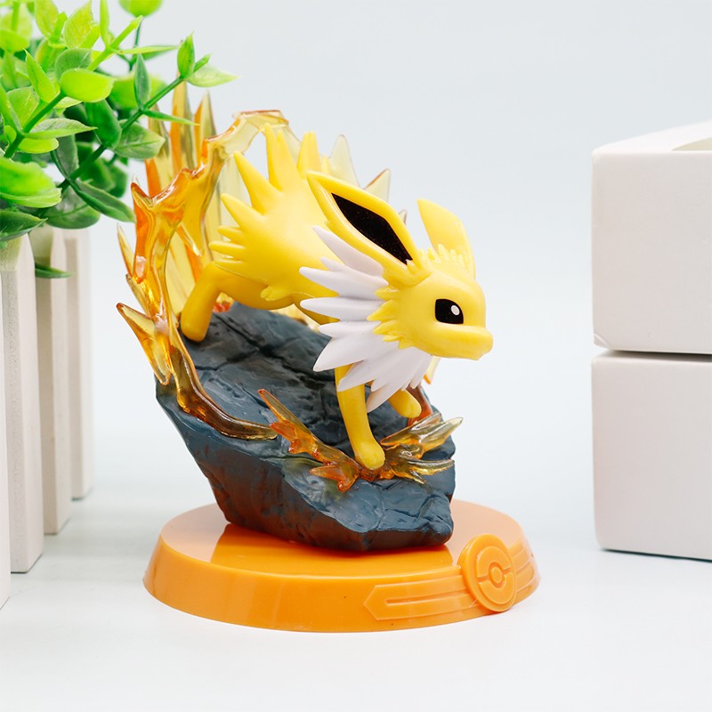 HOT 9 Estilos Pokémon Eeveelution Espeon Sylveon Glaceon Leafeon Vaporeon Umbreon Flareon Pokémon Modelo Figura de Anime Ornamentos Brinquedo