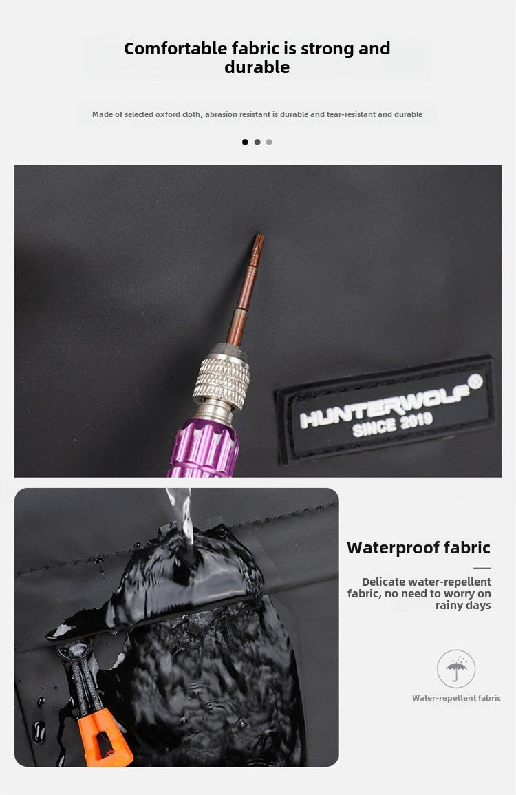 Simple Mini Men Crossbody Bag For Phone Side Bag Casual Waterproof PU Leather Shoulder Bag Business Small Messenger Sling Bags