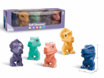 Baby Teething Toys 0-12 Months, Cartoon Animal Grab Ball with Numbers, Soft Chewable Block for Bath Time and Sensory Play