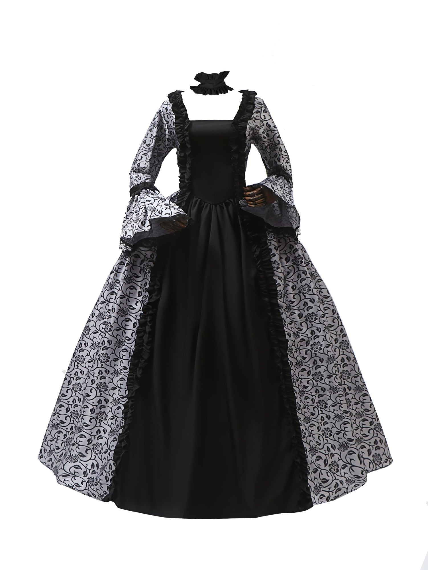 Cross border medieval Victorian retro elegant temperament versatile cosplay court dress fluffy dress cosplay Halloween performan