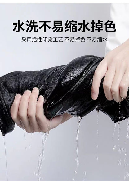 Leather Jacket Men Suede Coats Pocket Windbreaker Oversized 6XL 7XL 8XL Plus Size Street Moto Autumn Brand Waterproof Softshell