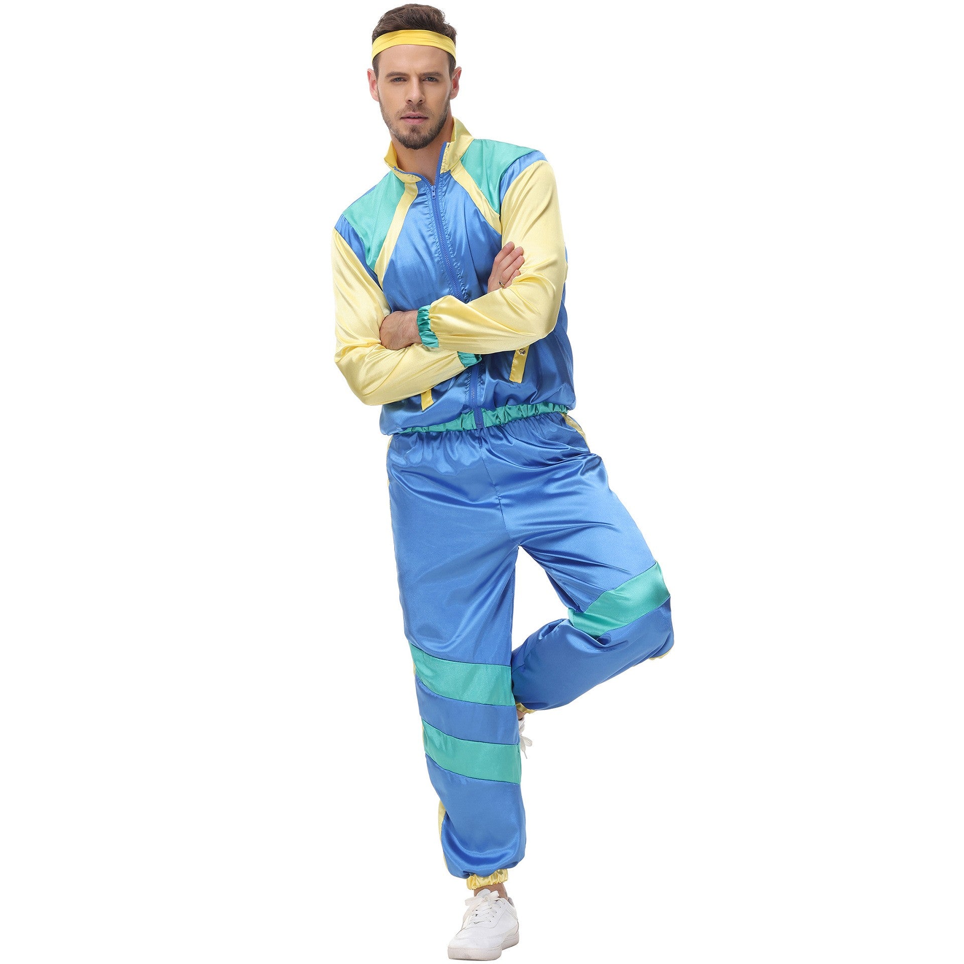 Vintage Disco Hip-hop Varsity Stage Outfit New Carnival Group Dance Wear for Carnival Cocktail Halloween Party Performance