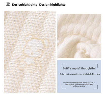 Baby Thermal Pajama Set 3-Layer Cotton Warm Winter Sleepwear Thickened Comfortable Unisex Kids Underwear Boys Girls