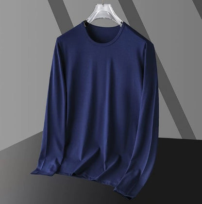 Streetwear Men's Denim Shirts Casual Long Sleeve Buttoned Lapel Striped Blouse Shirt for Men Spring Casual Cargo Shirt Tops