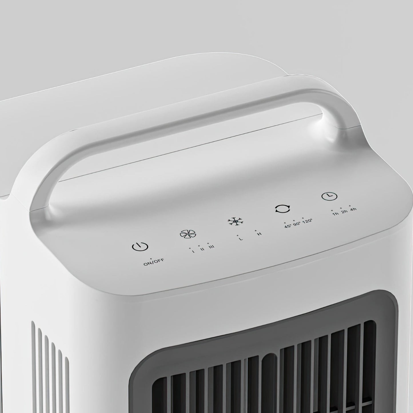 2025 New Trend Portable Air Conditioner Fan - Smart Touch Control with Timer, Multi-Functional Air Cooler for Home & Office