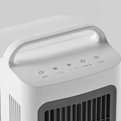 2025 New Trend Portable Air Conditioner Fan - Smart Touch Control with Timer, Multi-Functional Air Cooler for Home & Office