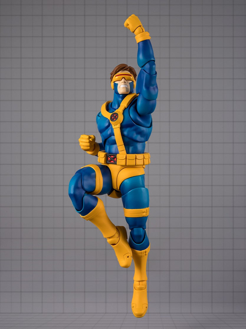 Original BANDAI S.H.Figuarts X-Men Cyclops GAMERVERSE Action Figure Brinquedos PVC Modelo Coleção Anime Articulado Boneco Presente