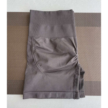 TKITK Seamless Tight shorts Gym shorts Womens Workout Yoga shorts  Soft High Waist Outfits Fitness Sports Wear
