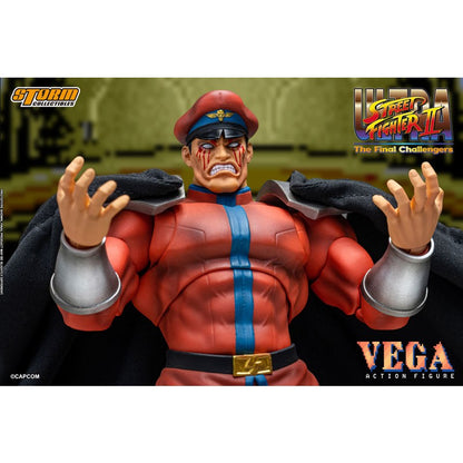 Pré-venda Original Storm Toys M. Bison Ultra Street Fighter II The Final Challengers M. Bison Figuras de Anime Brinquedos Modelo Presente