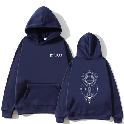 The Eclipse Hoodie New Sweatshirt Men Women Printing Hoodies Pullover Unisex Harajuku Tracksuit