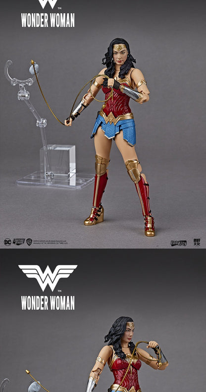 Liga da Justiça Boneco Batman Bonecos de Ação Superman Aquaman Mera Arlequina Modelos de Coleção em PVC Brinquedos de Presente