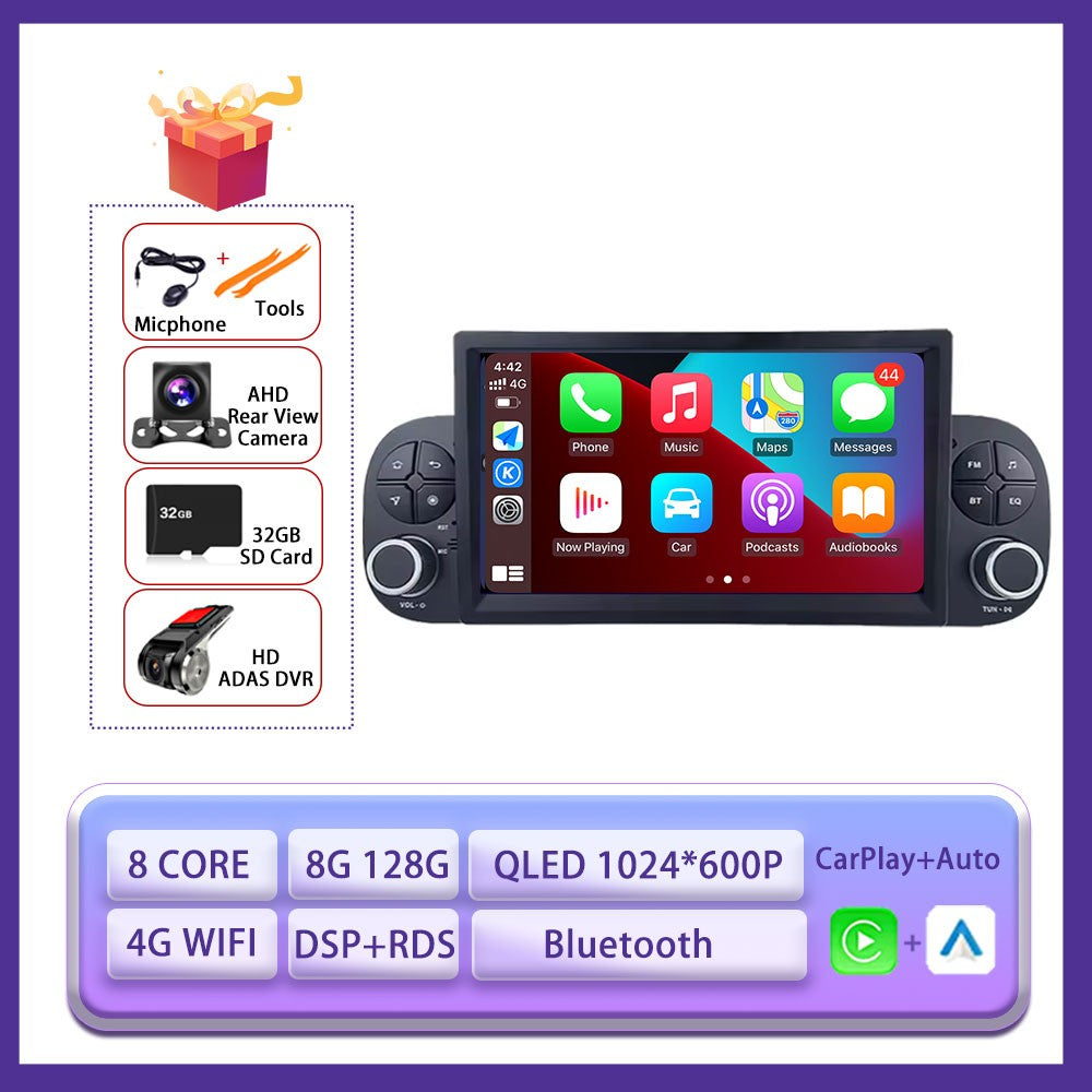 7" 4G Para FIAT Panda 2013 2014 - 2020 Carro Carplay Auto Android Rádio Navegação GPS Multimídia Player de Vídeo 4G WIFI DSP