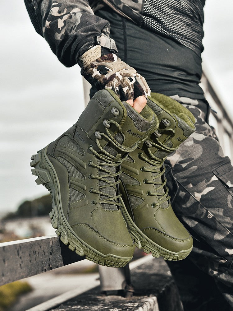 Botas de Caminhada Masculinas de Cano Alto, Casuais, Confortáveis e Quentes