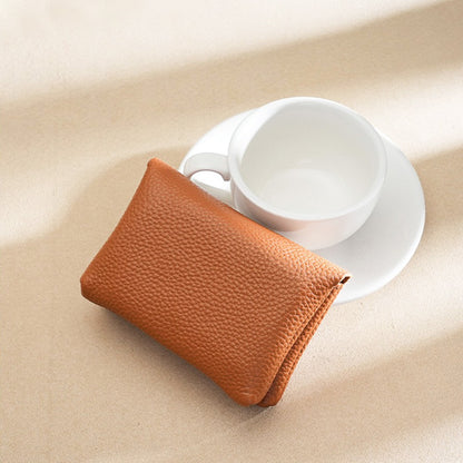 Fashion Luxury Leather Coin Purse Custom Name Woman Man Business Zipper Card Wallet Engrave Initials Card Holder Wedding Gift