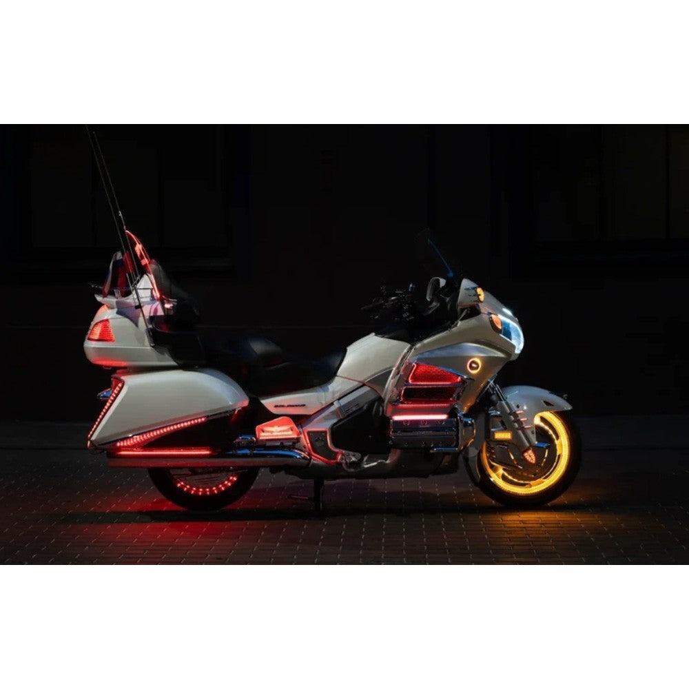Motorcycle LED Decoration LED Lighting For Honda Goldwing GL1800 2001-2017 Accessories LED Logo LED Side Panels LED Foot Pedal