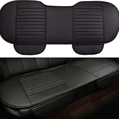 Capa para Assento de Carro de Couro PU Almofada Universal para Assento de Veículo Tapete Protetor Antiderrapante para Cadeira Superfície Impermeável e à Prova de Suor