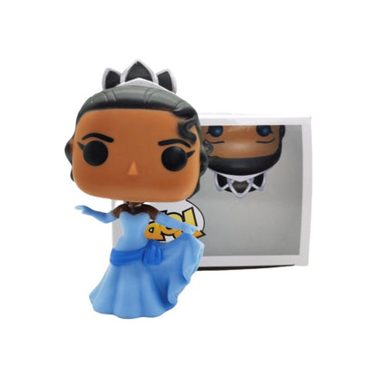 Boneca de Princesa Disney de Alta Qualidade Tiana #224 Decoração de Mesa Estilo Funko Bonecos de Ação para Crianças Presente de Natal