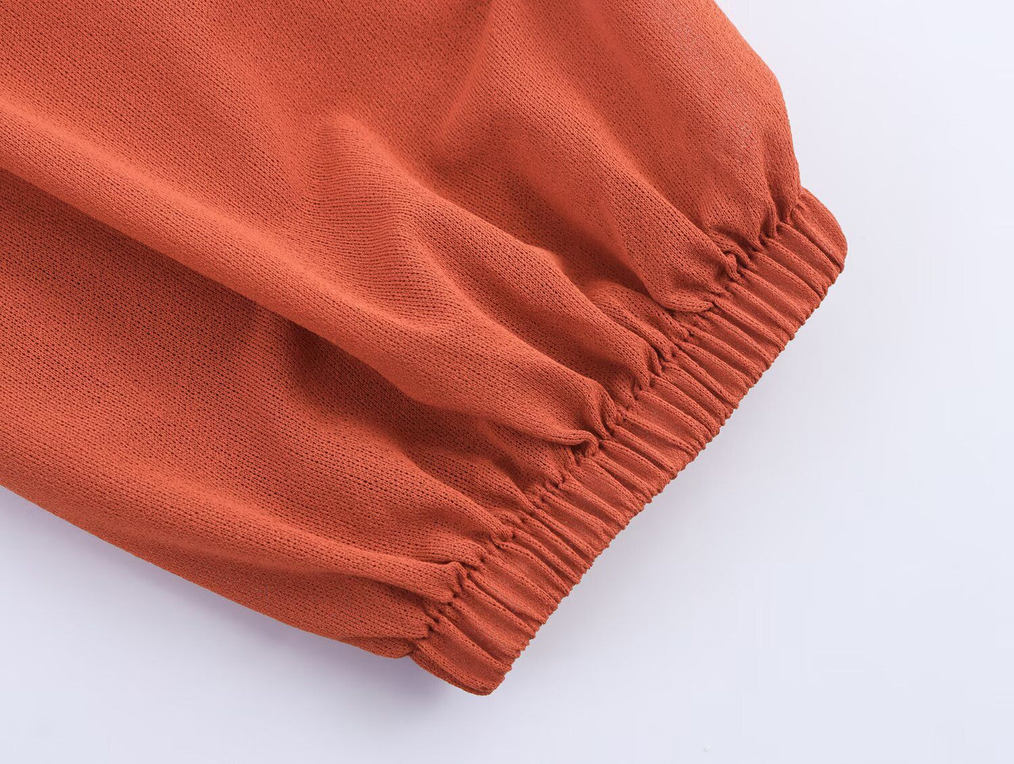 European and American style autumn new women's clothing casual temperament simple layered decoration hanging neck collar top