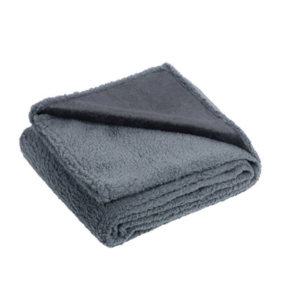 Manta para Dormir Pet Macia Confortável Quente Flannel Pele de Cordeiro Cobertor para Cães Engrossar Impermeável Tapete para Cães e Gatos Acessórios para Cães