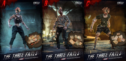 Em estoque Patriot Studio The Last of Us Clicker The Three Fates Zombie 1/12 Bonecos de Ação com Roupas de Pano Coleção de Brinquedos de Presente