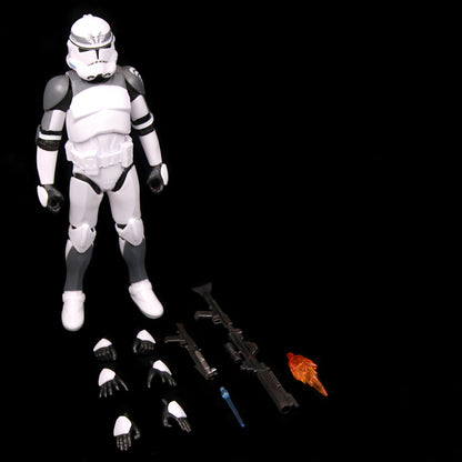 New Body(JOV3.0) - Star Wars 104th Trooper Wolf Pack Boost Sinker Comet Kamino ARC Trooper Grey Team 6" Boneco Articulado Brinquedos de Clone