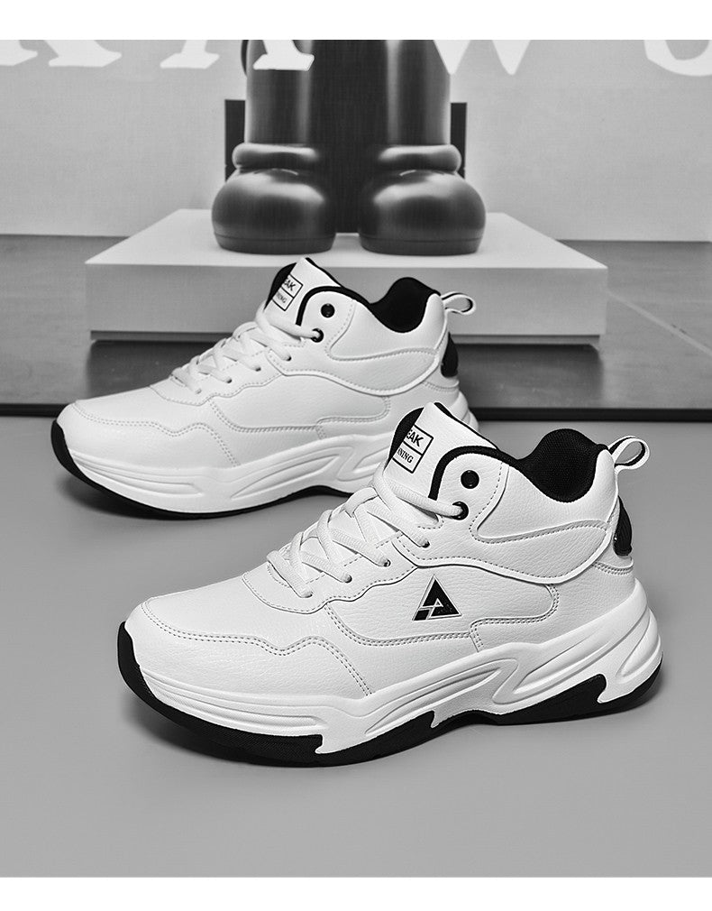 Men's high quality plus size casual sneakers Four seasons soft sole outdoor breathable running shoes students light sports shoes