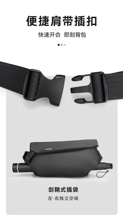 Mark Ryden Camera Crossbody Bag Waterproof Ipad Multifunctional Chest Bag Men's Personal Shoulder Bag Stand Messenger Bags