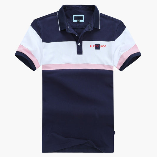 Summer New Short Men's Polo Contrasting Golf Polo for Men Casual Fashion Homme Polo 100%Cotton France Style Tops Size M to 3XL