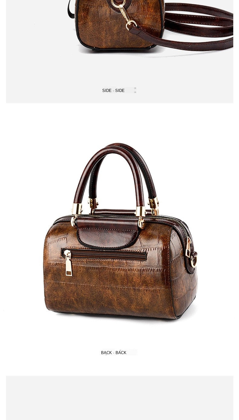 Luxury Design Handbags Shoulder Bags Top Quality PU Leather Women Handbag Classic Crocodile Tote Bag Female Messenger Bag Bolso